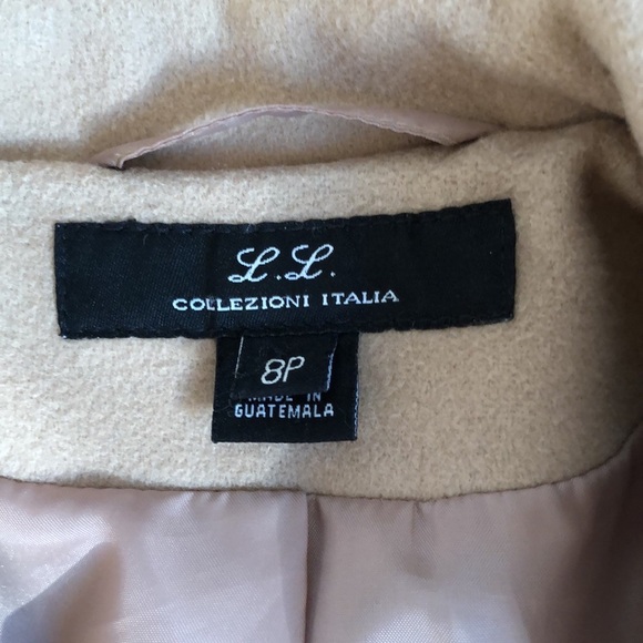 Loro Piana Quiet Luxuryy Tan Peacoat Single Breasted Italian Wool Winter Coat - Picture 3 of 8